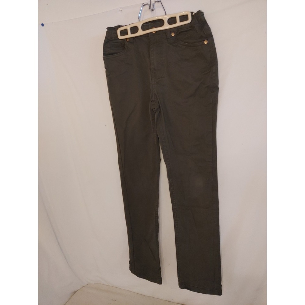 boys‎ khaki pant Trousers Adjustable Waist Tag size 12